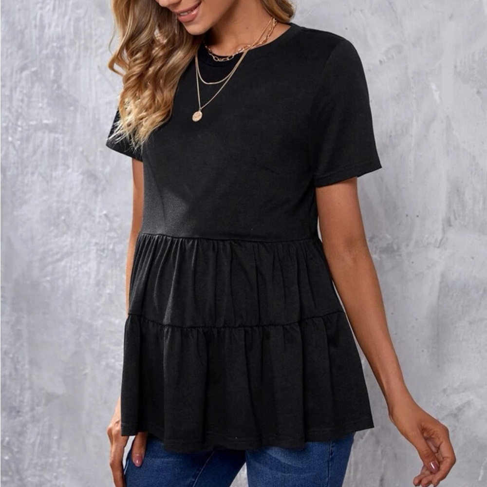 Maternity Solid Tee - image 2